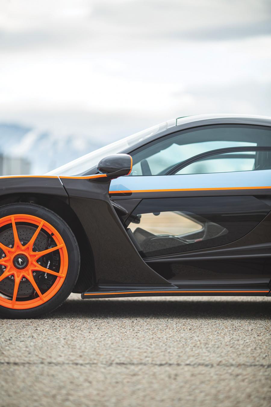 Детали экстерьера McLaren MSO Senna Gulf Oil Theme (P15) 2019 года  (NA) (фото 18 из 28)